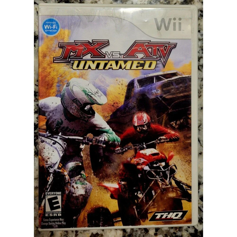 Nintendo Wii: MX vs. ATV UNTAMED,CLN DISC, TESTED, NO MANUAL, FAST SHIPPING